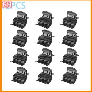 🔥🔥🔥ranghe 1 12Pcs Hot Roller Hair Clips Hair Dye Perm Insulation Clips Hair Curler Claw Clamps For Women Salon Hairdressing Tool