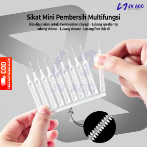 10PCS SIKAT MINI PEMBERSIH MULTIFUNGSI MEMBERSIHKAN LUBANG SPEAKER HP DAN SHOWER