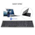 314JOMAA PortableFolding Keyboard Foldable Wireless Bluetooth keyboard with Numeric Keypad for Windows ,Android, IOS Tablet ipad Phone. 