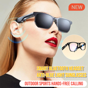 Smart glasses Bluetooth headset antiblue light HD music