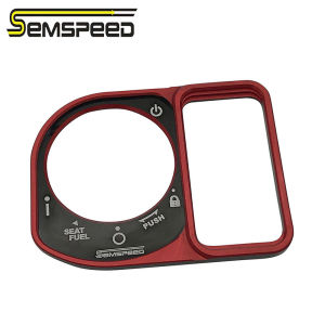 SEMSPEED Motorcycle CNC Door Switch Ignition Electric Button Cover For Honda Stylo160 Stylo 160