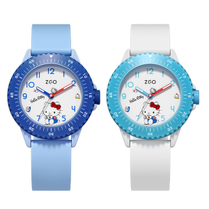 (With Box/42mm)100% Authentic Sanrio Hello Kitty Watch for Kids Girls Kuromi Quartz Watch Waterproof Silicone Soft Strap Shockproof Birthday Gift Christmas Gifts 2153 手表女生防水