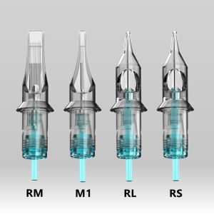 20pcs/box #10 RL/RS/RM/M1 2021 New Gray STIGMA High Quality Disposable Silicone Sterilized Tattoo Cartridges Needles for Liner Shader