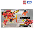 Takara Tomy หุ่นยนต์  jobraver JB02 Fire Braver Morita CD-I Type Pump Fire Engine. 