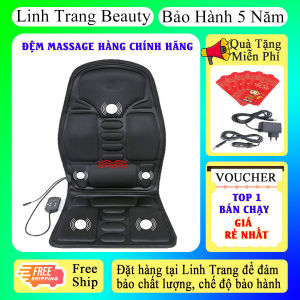 Nệm Massage Toàn Thân Ghế Massage Đa Năng Toàn Thân Đệm Ghế Mát Xa Toàn Thân Có Điều Khiển Điều Chỉnh Nhiều Chế độ Mát xa đệm tựa lưng massage đệm matxa oto - dụng cụ chăm sóc sức khỏe