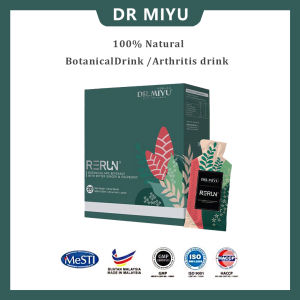 💯 %Authentic DR.MIYU RERUN 100% Natural Plant-Based Beverage 600ml (30ml x 20 sachets/sacet)