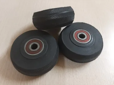 Bánh xe cao su chịu tải trọng (PA-10043)