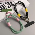 MINIYX Nylon Dây đeo điện thoại Móc khóa Màu kẹo Dây chống mất Phổ thông Đơn giản Dây đeo Ốp lưng điện thoại. 