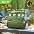 Robot Speaker RB570 Bass Boosted Stereo 1500mah Battery RGB Lights IPX5 Waterproof Bluetooth Speaker Big 5.3 Original. 