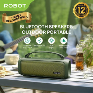 Robot Speaker RB570 Bass Boosted Stereo 1500mah Battery RGB Lights IPX5 Waterproof Bluetooth Speaker Big 5.3 Original