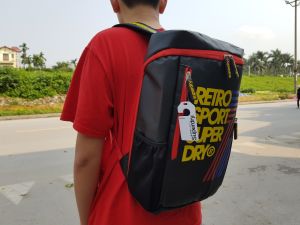 Balo laptop 15.6 inches chống nước Retro Sport Superdry thể thao du lịch