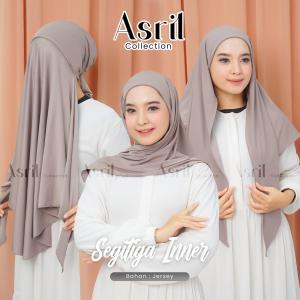 Hijab segitiga inner tali / kerudung segitiga inner jersey