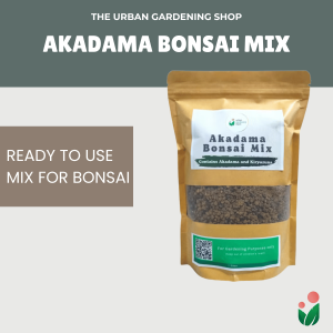 Akadama Premium Bonsai Mix (1 liter) Pre-mixed and Ready to Use