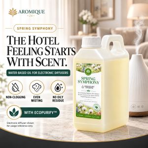 Aromique SPRING SYMPHONY Water Soluble Fragrance Oil for Diffusers Air Purifiers Room Freshener