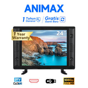 Animax TV Digital 24 Inch 25 Inch TV LED 20/22/24/25 inch TV Digital Murah Promo