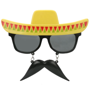 Novelty Glasses With Beards Cosplay Party Eyewear Accessories For Men Women Halloween Cosplay Event