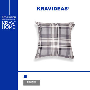 Krav Ideas Home Sarung Bantal Sofa Katun Cvc Motif Abstrak Series