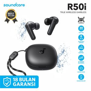 TWS Anker SoundCore R50i - A3949 - Hitam