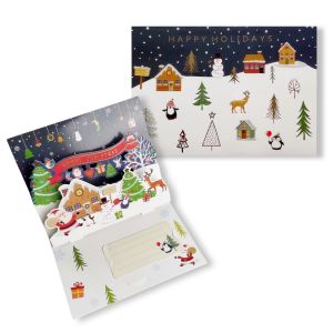 Pinky Bee Kartu Natal Christmas Greeting Card Pop Up 3D 67271400