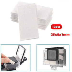Anti Fog Inserts 12 pcs Reusable Moisture Absorbing Strips Removing Defogger Underwater For Gopro Acition Camera