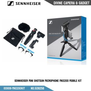 SENNHEISER Mini Shotgun Microphone MKE200 AMD MKE200 MOBILE KIT