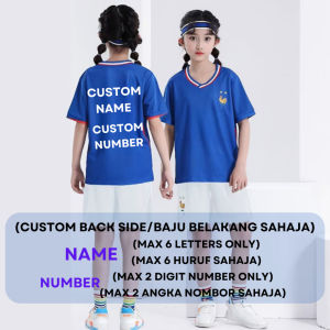 Baju jersey perempuan nama baju jersey custom nama jersey custom name number jersi budak custom nama kids jersey set custom baju jersi