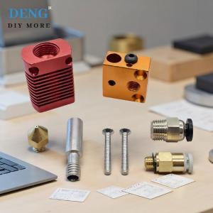 【Special price】Deng 3D Printer Accessriers CR10 Hotend Extruder Kit Heat Block Nozzle Heater Thermistor For CR10s Ender3 V2 Ender 5