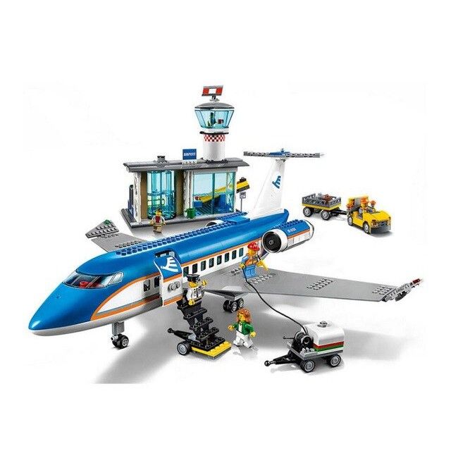 CÓ SẴN) lắp ráp city Queen 82031 19052 SÂN BAY QUỐC TẾ Máy Bay