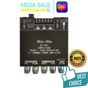 ZK-TB21 TDA7498E 2.1 Channel Bluetooth Amplifier 160W*2+220W – Car & Home Audio