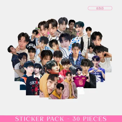 30Pieces/Set Ahof Sticker Pack - Scrapbook Stickers Set - Kpop Journal Stickers - Collectible Not Waterproof