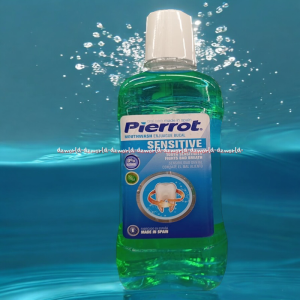 Pierrot Sensitive Tooth 500ml Fight Bad Breathe Obat Kumur Gigi Sensitif Menghilangkan Bau Nafas Untuk Gigi Sensitif Pierot