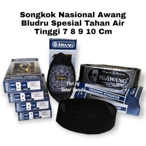 Terbaru Peci Kupiah Songkok Awang Hitam Polos Ac Tinggi 6 7 8 9 10 Cm Perlengkapan Ibadah Dan Acara Formal