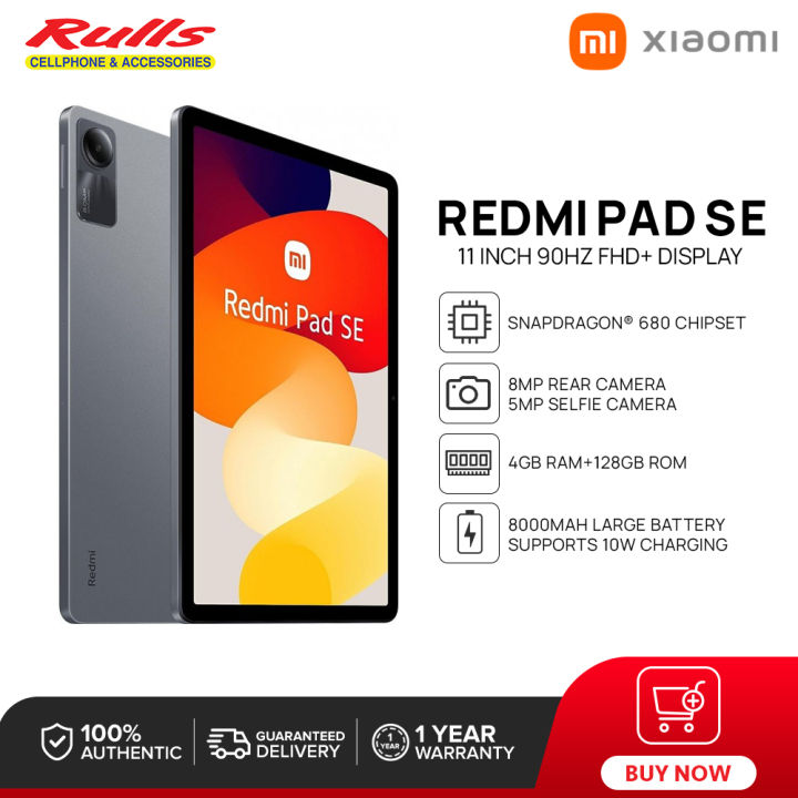 Xiaomi Global ROM Redmi Pad SE Mi Tablet Snapdragon 680 11-inch 90Hz Screen  8000mAh Display Quad speakers Dolby Atmos Miui 14
