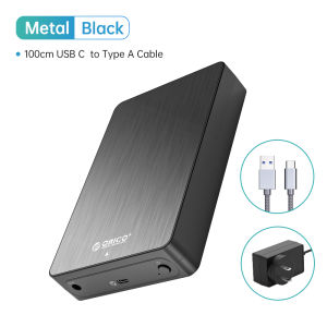 ORICO 3.5" 6Gbps Hard Drive Enclosure Type-C Heat Dissipation External HDD Case Aluminum Alloy ABS with 12V2A Power Adapter