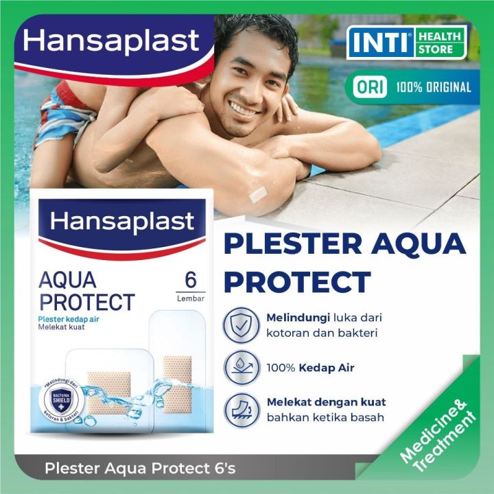 Hansaplast | Aqua Protect Plester Kedap Air | Plester Waterproof ...