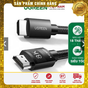 Cáp HDMI 2.1 48Gbps Ugreen HD150 | Tốc Độ Cực Cao 8K/60Hz 4K/120Hz | Bảo Hành 1 đổi 1 18 Tháng