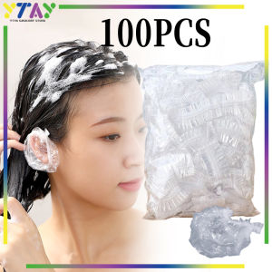 100pcs Penutup Telinga Plastik/Rambut Semir Mandi/Pelindung Cat Rambut/Kuping Ear Cover/Transparant Earmuff/Ear Cover Transparan