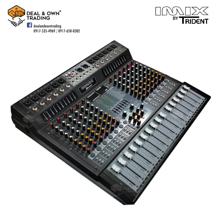 IMIX/TRIDENT XMAN 12 Passive audio 12 channel mixer with each