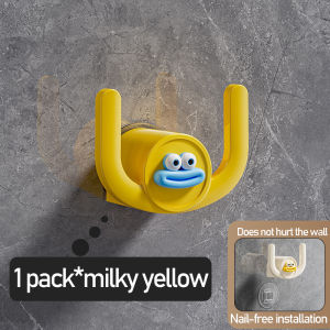 Bathroom slipper rack bathroom hanging shoe storage organizer toilet wall slipper hook