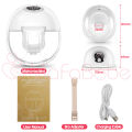 Mafababe S32 Wearable Breast Pump with smart features (150ml) Four Modes Nine Stalls Integrated Hands-Free High Suction Invisible Silent Milking. 