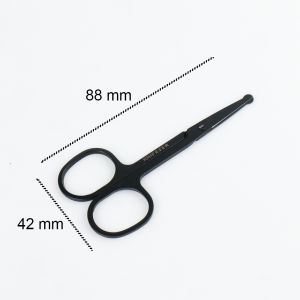 Gunting Cukur Bulu Hidung Nose Hair Scissor Stainless Steel