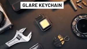 Portable Mini Keychain COB Work Light/ USB Rechargeable LED Flashlight/ Outdoor Camping Emergency Lamp
