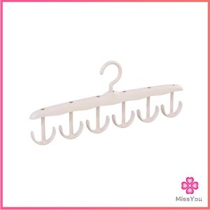 Missyou ไม้แขวนเสื้อ กันลื่น ใช้งานง่าย ไม้แขวนเสื้ออเนกประสงค์ Clothes hanger