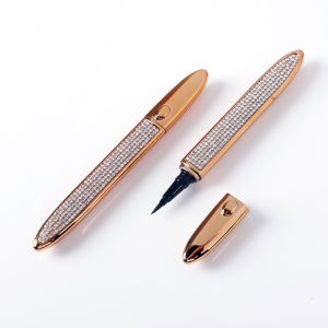 【Bevy】1 Pcs Magic Self-adhesive Eyeliner Pen Waterproof Diamond Eyeliner Can Adhesive Eyelash Waterproof Sweat Proof Smudge-proof Long-lasting Quick-drying Eyeliner
