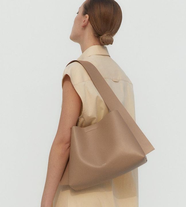 【LECC PROJECT】25SS★ R.ARC BUCKET L LECC PROJECT ARC BIG BUCKET TAUPE bag beige | eBay