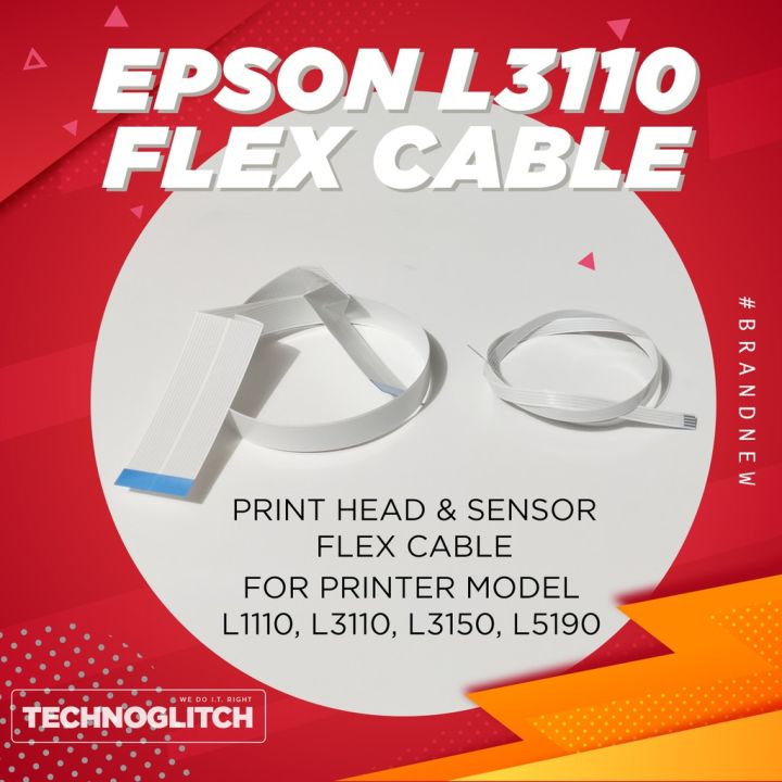 Print Head And Sensor Flex Cable For Epson L3250 L3110 L3210 L3150 L5190 L5290 L1210 L1110 Lazada Ph 2934