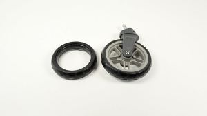 Baby Buggy Tire For Uppababy Cruz V1 Pushchair Front Wheel PU Tubeless Tyre Cover DIY Stroller Replacment Accessories