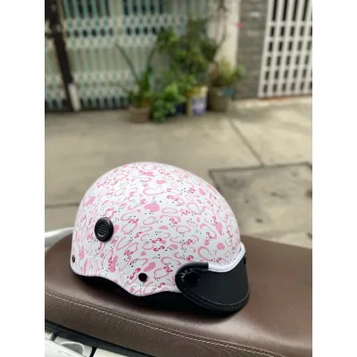 nón bảo hiểm nhúng kity siêu cute