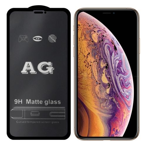 TEMPERED GLASS IPHONE 11 PRO MAX ANTI GLARE SCREEN PROTECTOR FULL