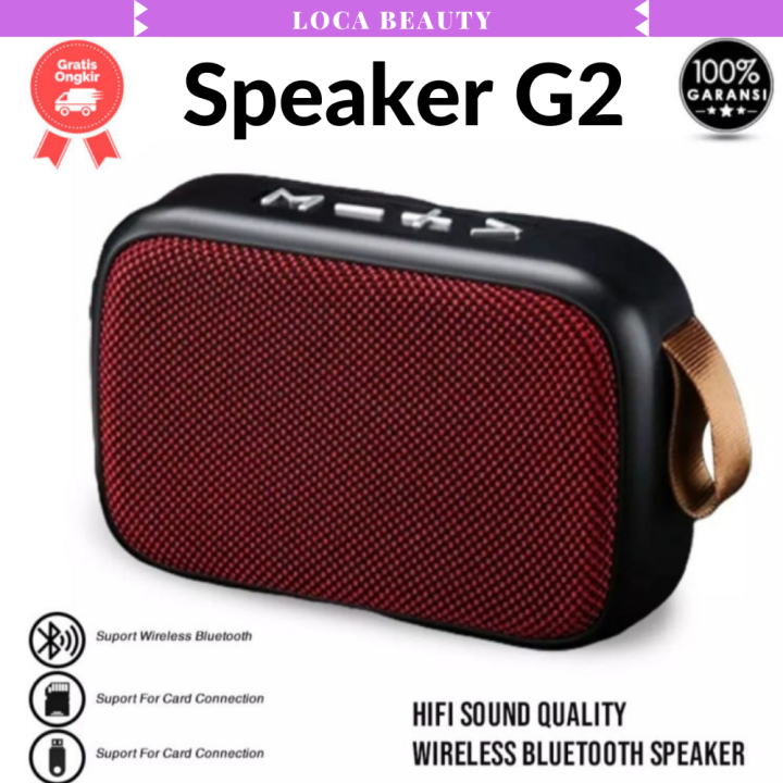 SPEAKER BLUETOOTH G2 wireless portable Charge Mini MURAH Extra